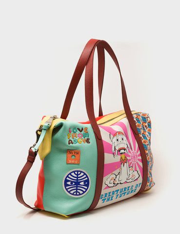 IlanDuffleBag MulticolorLeatherGroovin